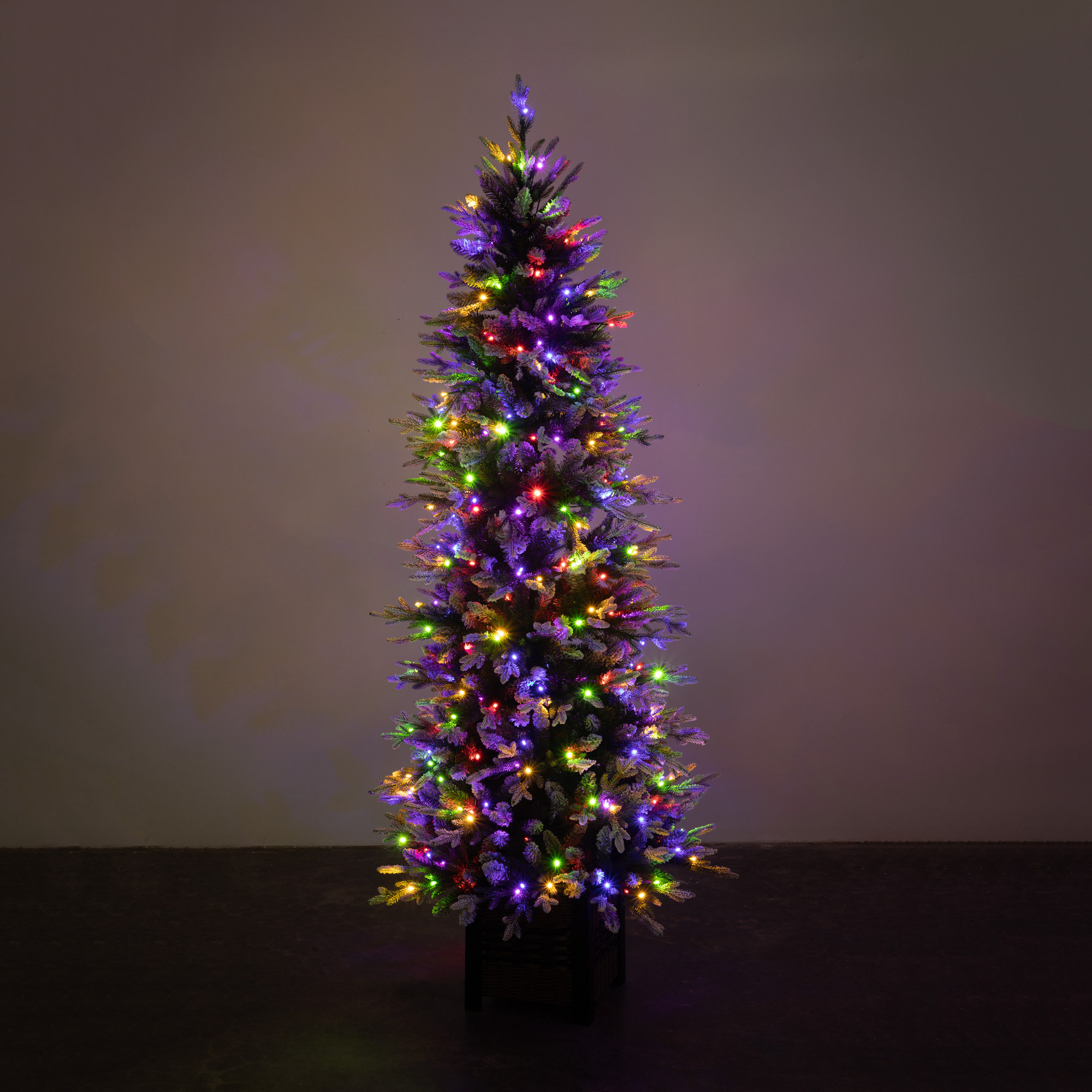 The Holiday Aisle® 6.9' Lighted Pine Christmas Tree | Wayfair