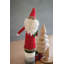  Bouchon de Noël de Noël avec chapeau de Noël bouclé 10,5 po H