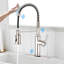 Robinet de cuisine tactile avec douchette extractible-116628644
