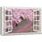 Window Scenery " Pink Cherry/Sakura Blossom In Spring "-98466558