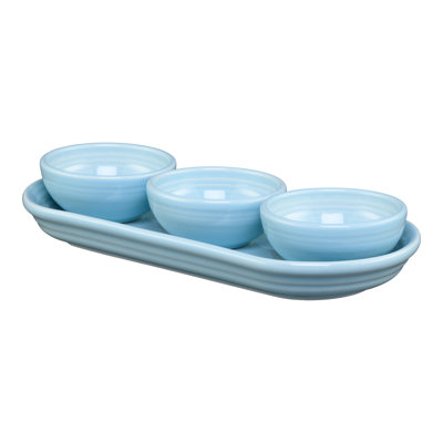 Fiesta Sunset Horizon Mixed Colors 4-Piece Condiment Set