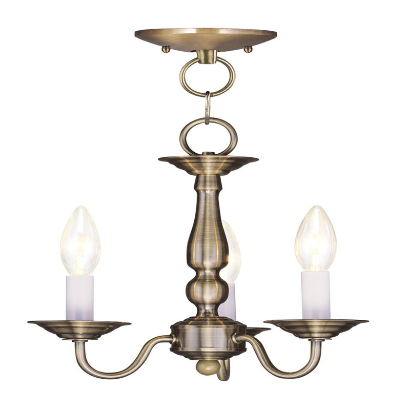 4 - Light Classic / Traditional Chandelier, 3