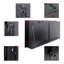 Foyer électrique encastré, 60 po, flamme multicolore et chaleur de 1400 W, télécommande, foyer en verre trempé à réduction de bruit, entretien facile des flammes