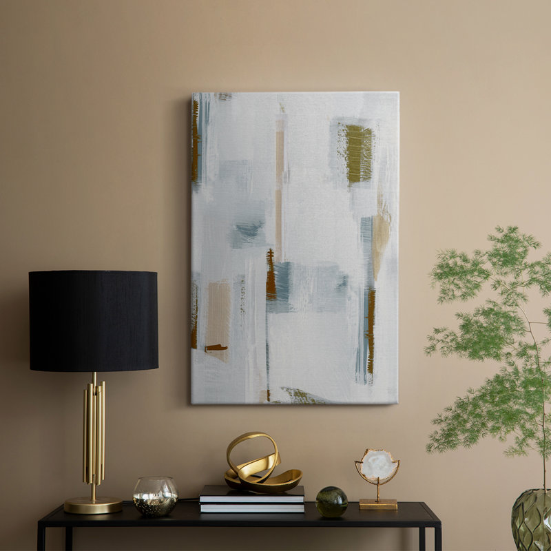 Touching Down II - Cavas enveloppés de galerie, H 48 po x l 32 po