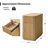 Henderson Modern Fluted End Table with Built-In Charging Station-1038260080