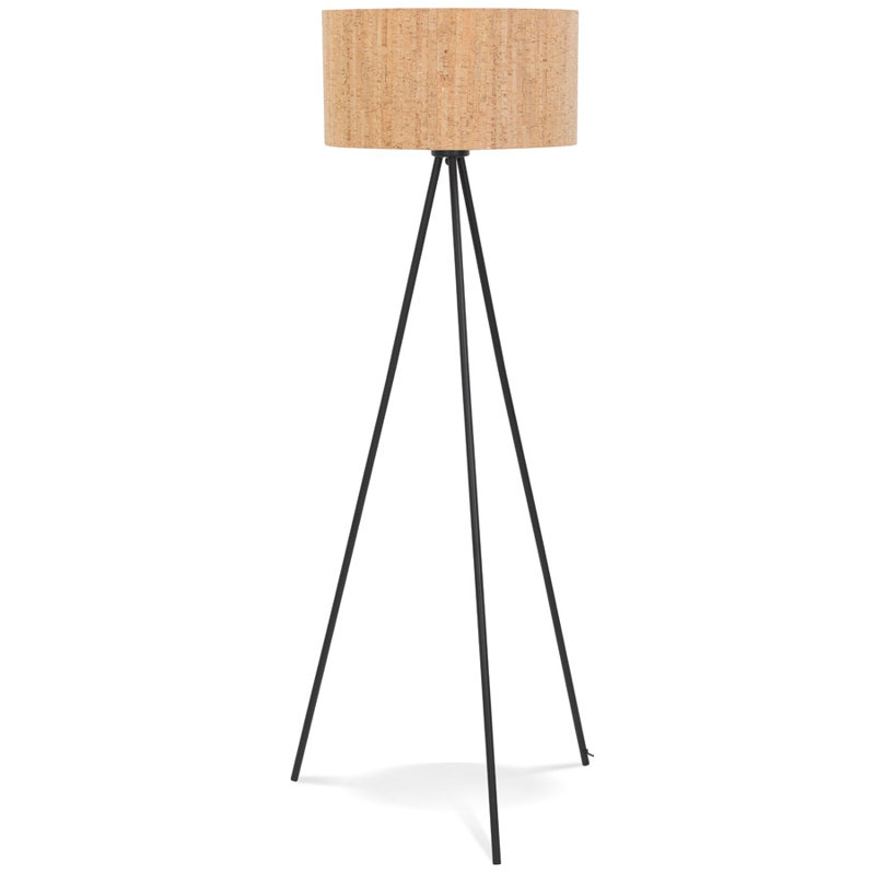 Cuney 145.5cm Metal Traditional Floor Lamp