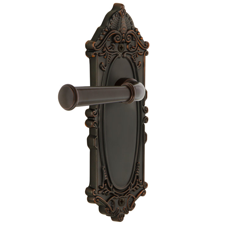 Grand simulacre de grande plaque victorienne avec levier de Georgetown, Bronze intemporel