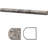 12'' L x 1'' W Round Tile Trim