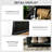 Outdoor Deck Box & Shoe Storage, PE Rattan Wicker Towel Rack With Liner