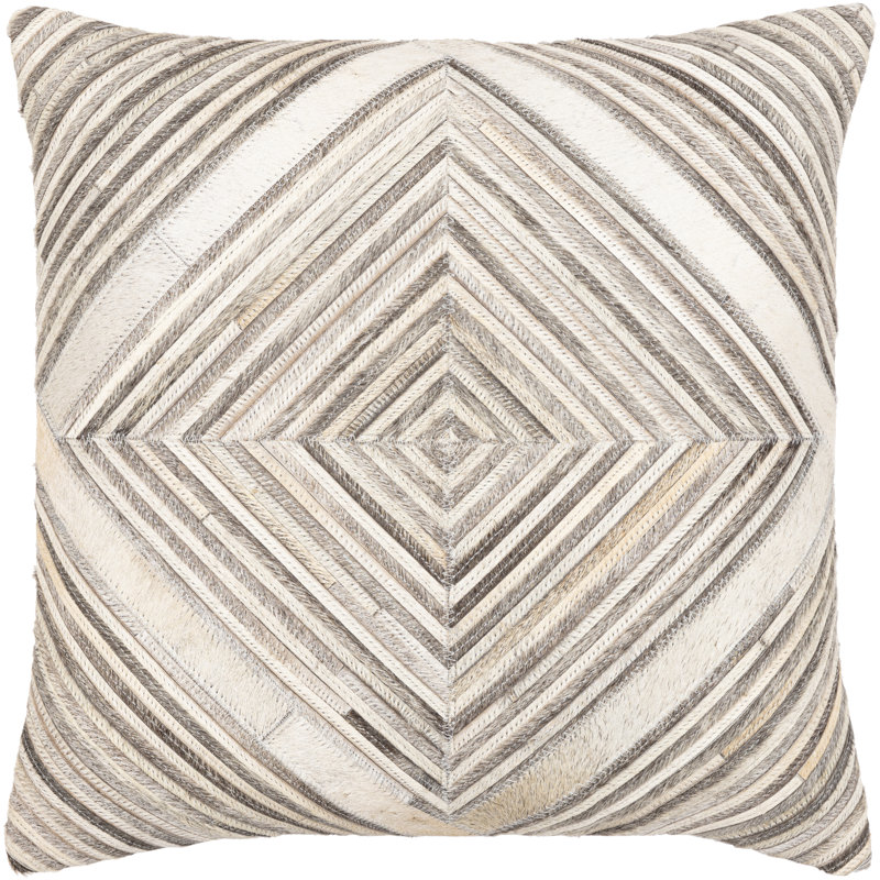 Zander Geometric Reversible Throw Pillow