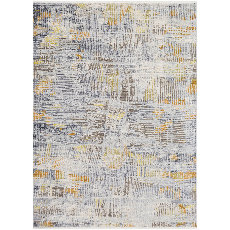 Admon Abstract Indoor Rug, Rectangle 2' x 2'11"