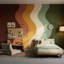 Papier peint rétro Mid Mid Modern-1375549319-1375549323