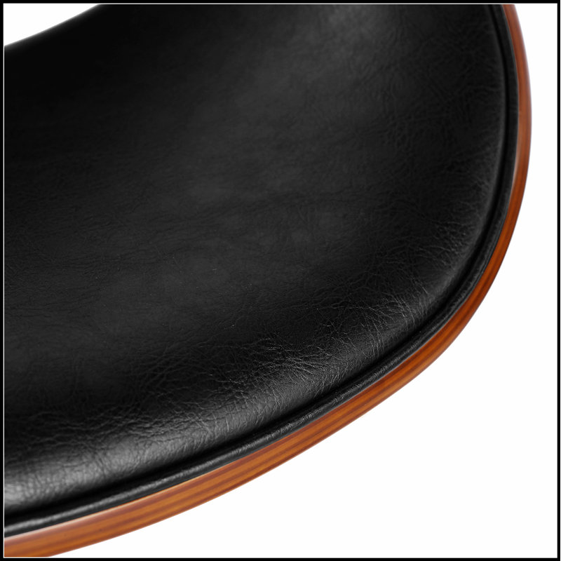 Tabouret de bar pivotant Mid-Century avec réglage de la hauteur à gaz et capitonnage à losanges pour plus de confort et de style