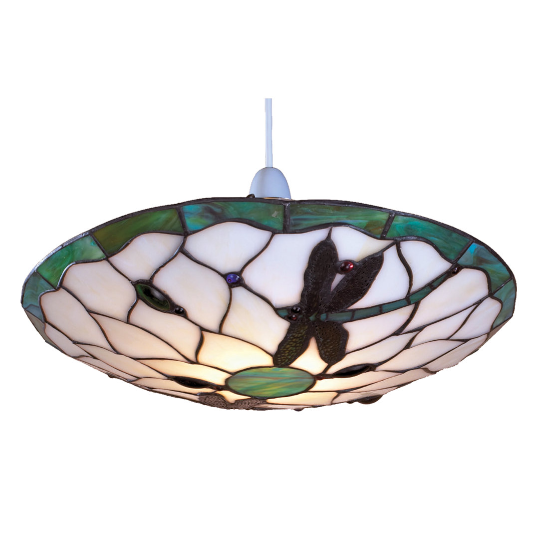 Plainville 15cm H Glass Bowl Pendant Shade ( Screw On )