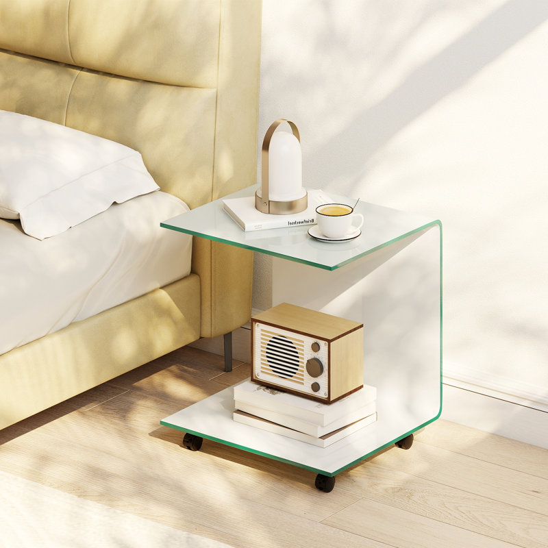 End Table, White