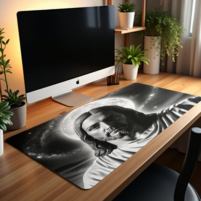 Polyester Desk Pad, 31.5x15.5