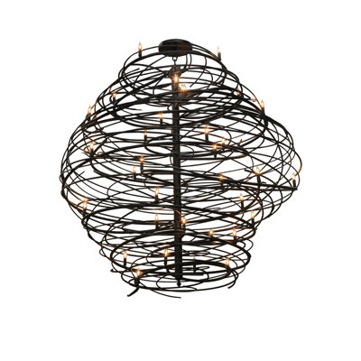 Lustre 79 lumières l 79 po