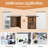 Front Reception Office Desk With Open Shelf And Lockable Drawer-1656134096