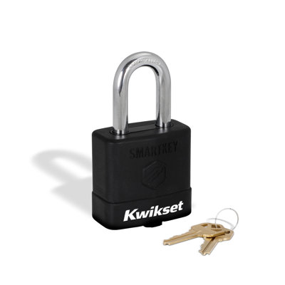 Cadenas en acier stratifié Kwikset SmartKey