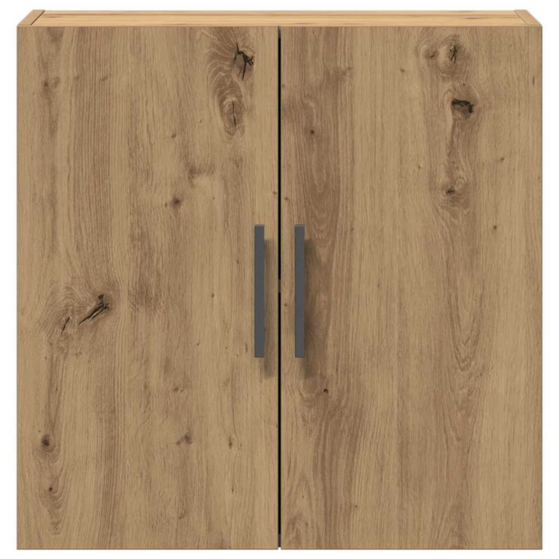 vidaXL Wall Cabinet Wall-mounted Engineered Wood Shelves Bathroom Compact, Artisan Oak