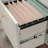 L-Shaped Desk, White Finish