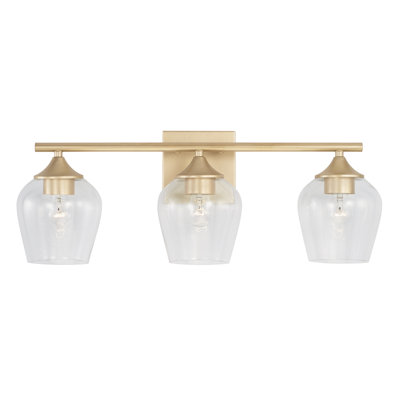 3 - Light Dimmable Vanity Light
