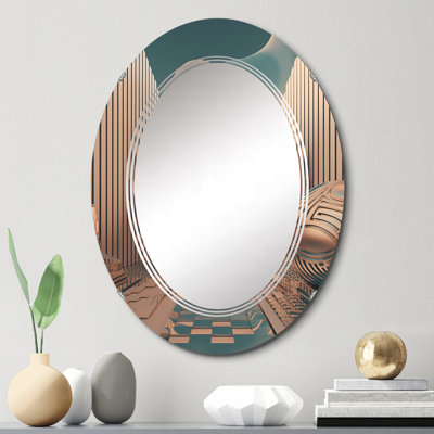 Vevat - Miroir mural moderne ovale