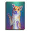 «Cute Rainbow Dog» par Rebecca Wang, art mural en métal-1198415947