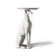 Table d'appoint en résine avec plateau Greyhound Sculpture