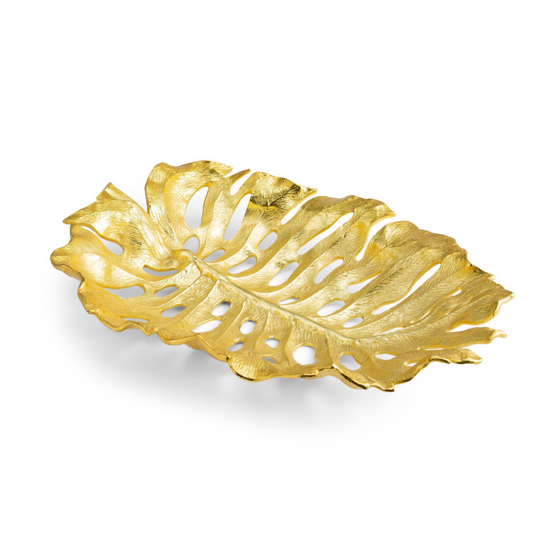 New Leaves Monstera Centerpiece Platter