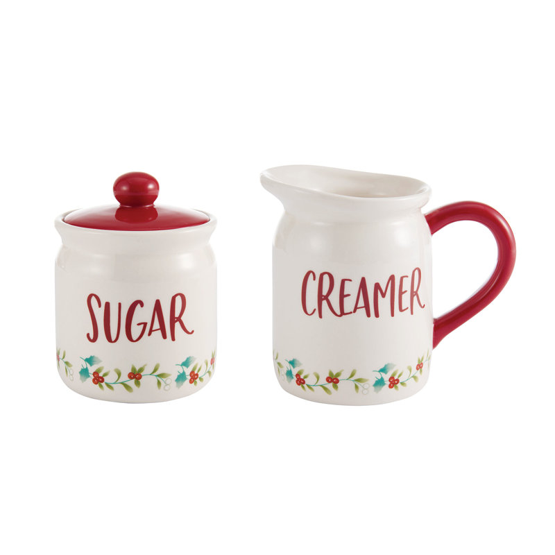 Ensemble sucrier et pot à crème Pfaltzgraff