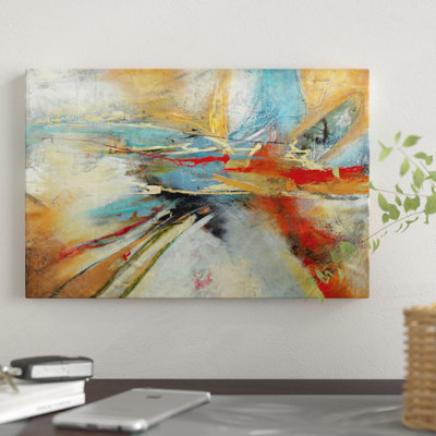 «Fugaz III», impression sur toile