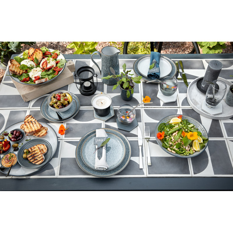 Denby Studio Grey Coupe Dinner Plates