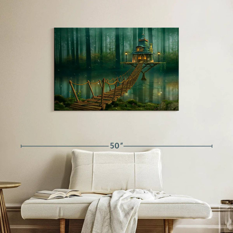 Pont Ashelle Fairy House, H 26 po x l 39 po