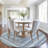 Machine Washable Indoor/Outdoor Xhevrie Denim Rug-1298755619