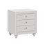 Table de chevet de style moderne avec 3 tiroirs