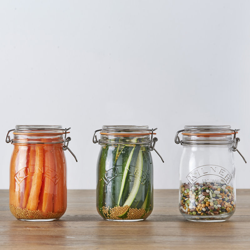 Glass Canning Jar - Set of 4