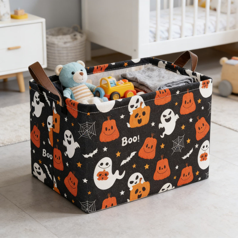 Panier de rangement 5 pièces Halloween