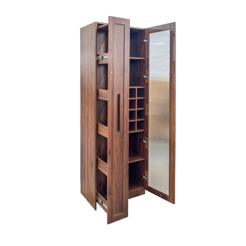 Farmhouse Kitchen Pantry Storage Cabinet