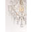 Himkea Brushed Silver-ish Champagne Single Light 14" Mini Chandelier