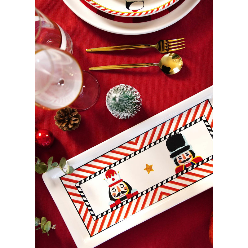 The Seasonal Aisle Susannah Stoneware Platter