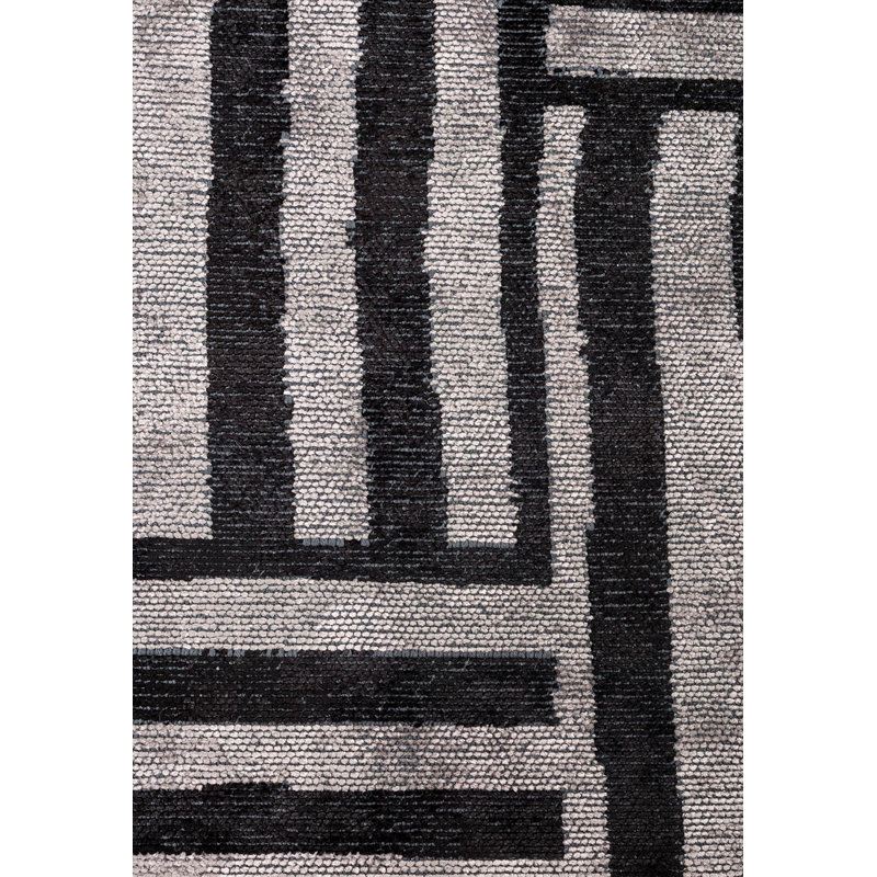 Lignes contemporaines carrées, Rectangle 6 pi 7 po x 8 pi 3 po