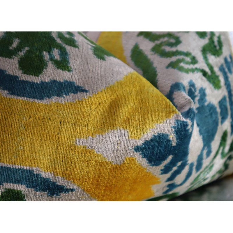 Velvet Lumbar Pillow Cover & Insert
