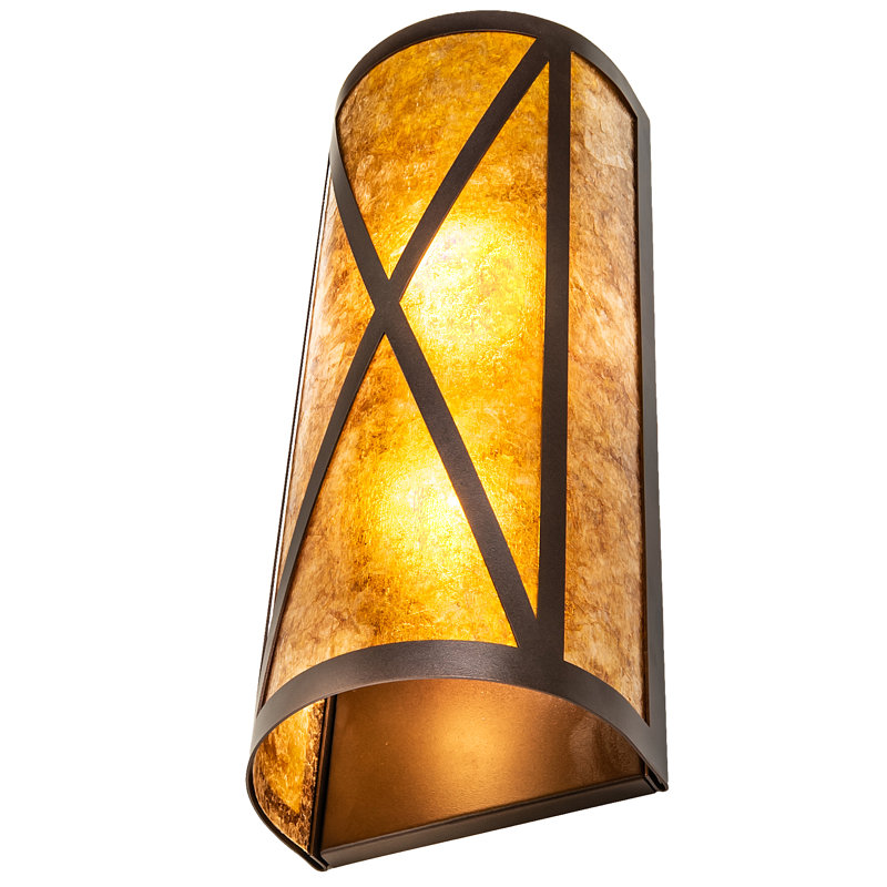 Rustic Lodge 2 - Light Flush Mounted Sconce