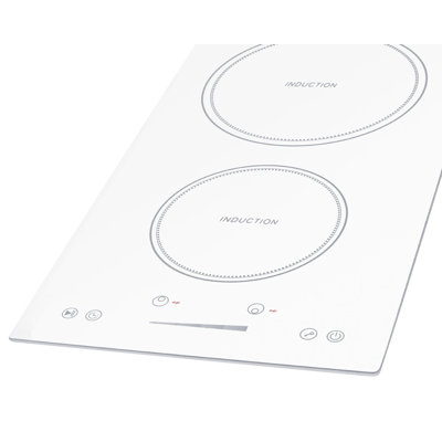 Summit Appliance White Electric Cooktop
