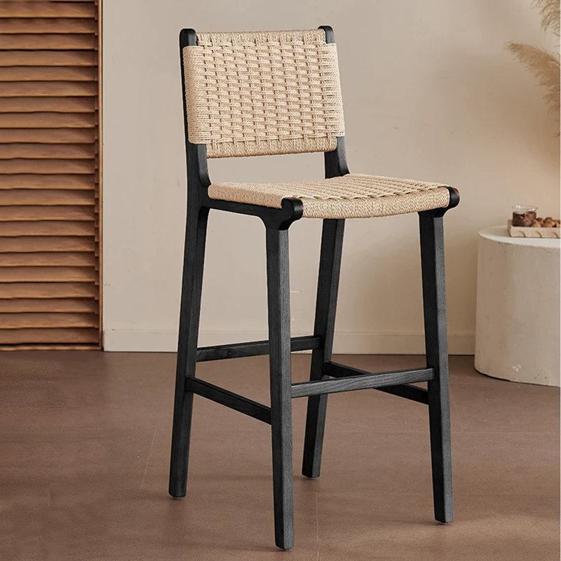 Chaise d'appoint noire à dossier solide (ensemble de 2), Black, 41.34"H×17.72"L×21.26"W