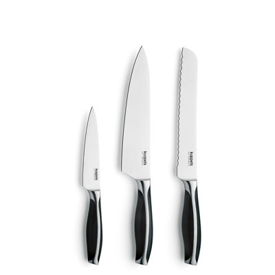 3-Piece Chef's Knife Set, 18/10 Stainless Steel