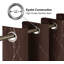 Senath Dotted Line Foil Printed Room Darkening Thermal Curtains-1780168056-1780168042