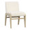 Frazer Upholstered Dining Chair, Cream