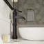 Robinet de salle de bains monotrou avec ensemble de drainage-65622379